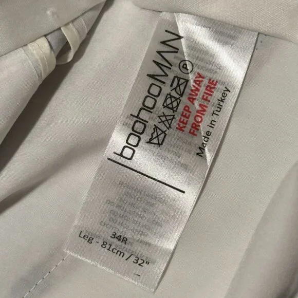 boohooMAN Floral Print Skinny Fit Suit - 40R